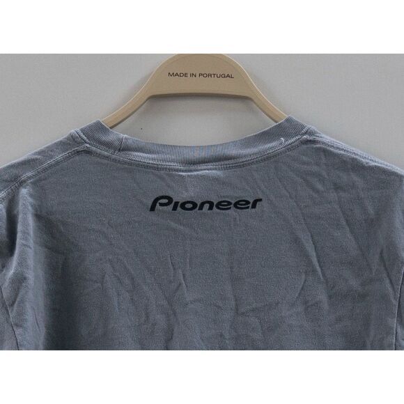 Pioneer Stereo Logo‎ Japanese Print Promo T-Shirt Gray Comfort Colors Size S - Picture 6 of 6